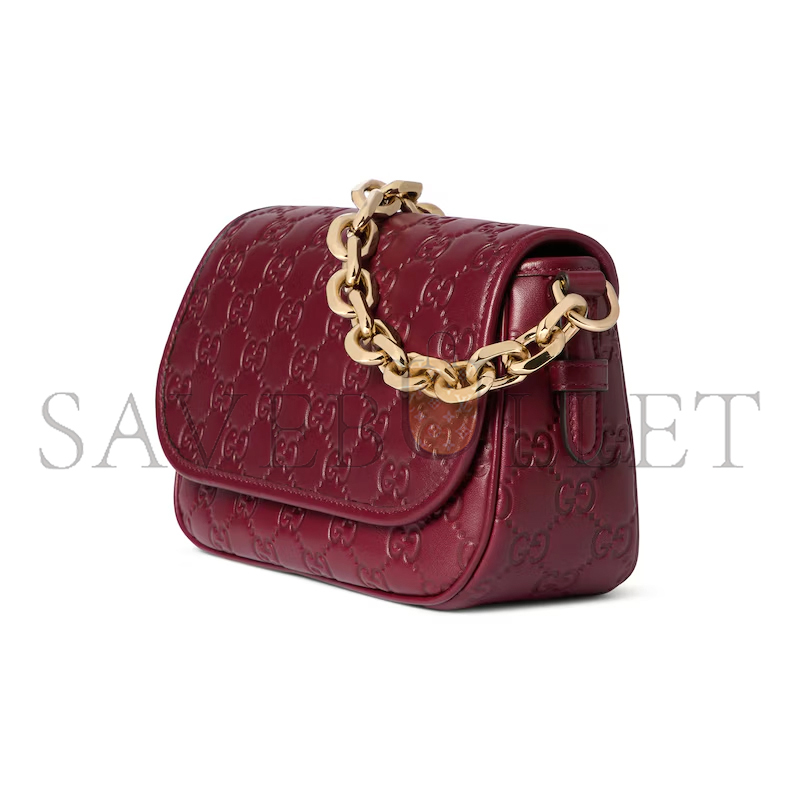 G*u*i gg emblem small shoulder bag 847448 (20.5*13*7cm)